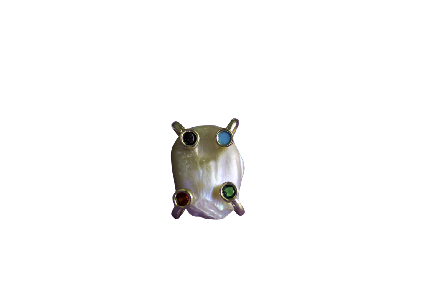 N.N.0 - "Baroque Majesty" Pearl Ring