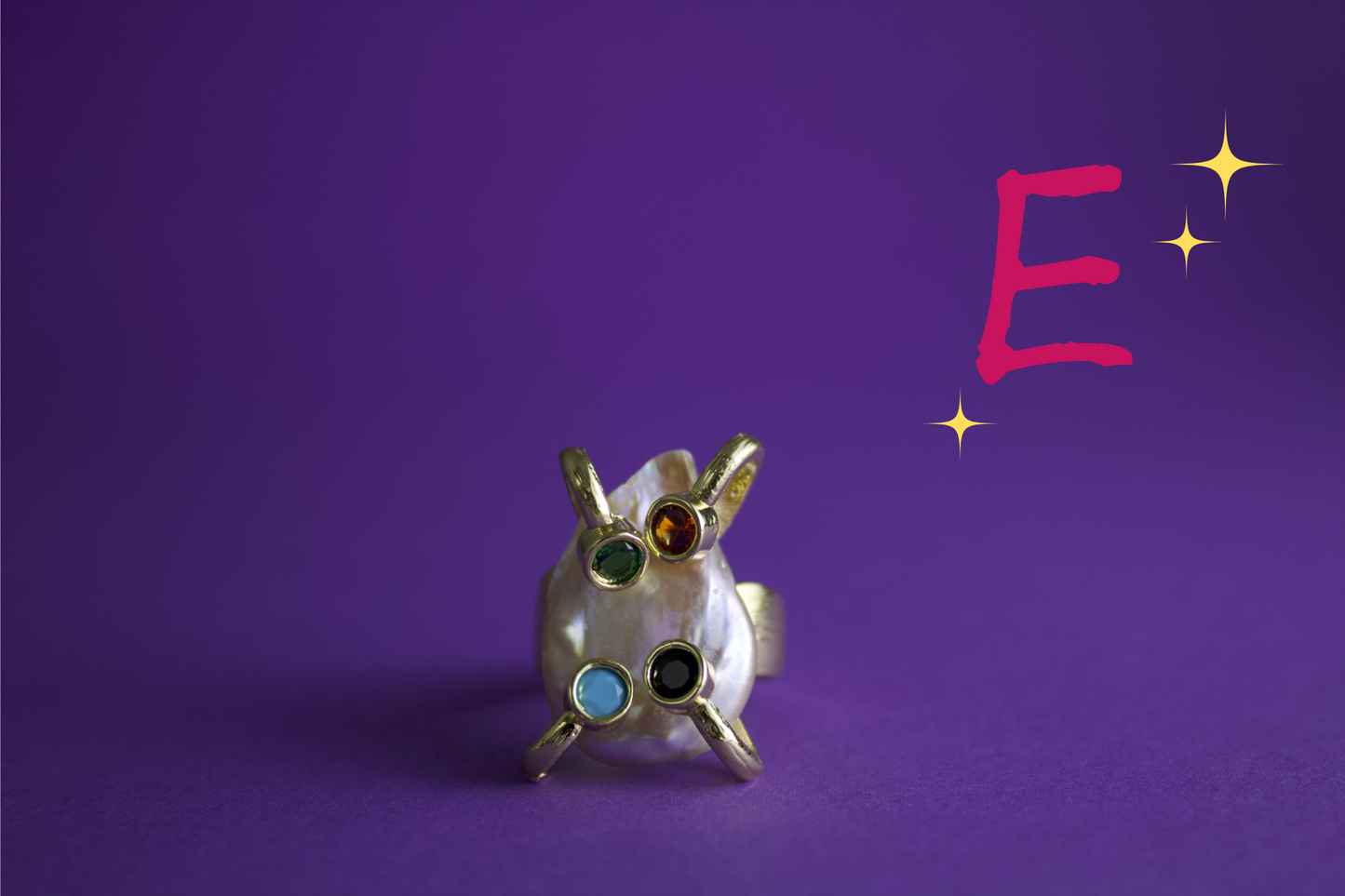 N.N.0 - "Baroque Majesty" Pearl Ring