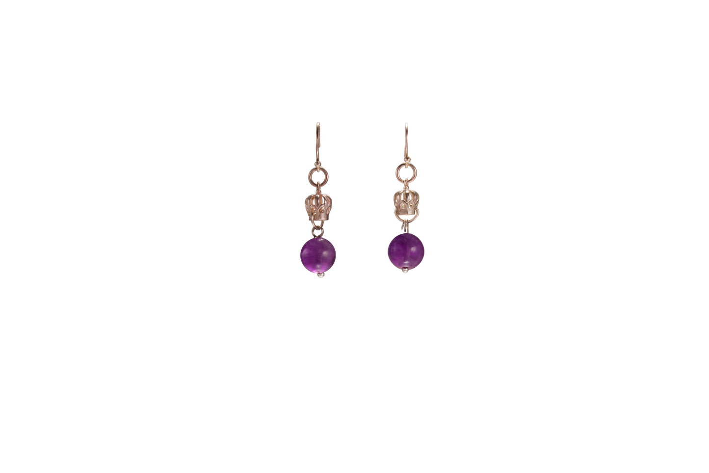 Elegant Amethyst – Amethyst Drop Earrings