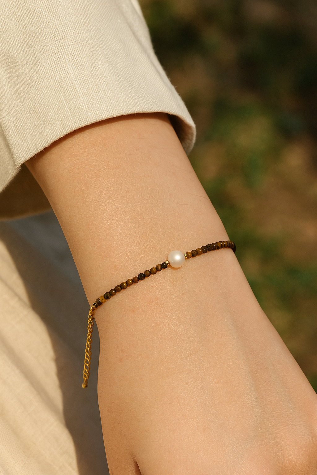 Shenyue – Lapis Lazuli & Pearl Bracelet