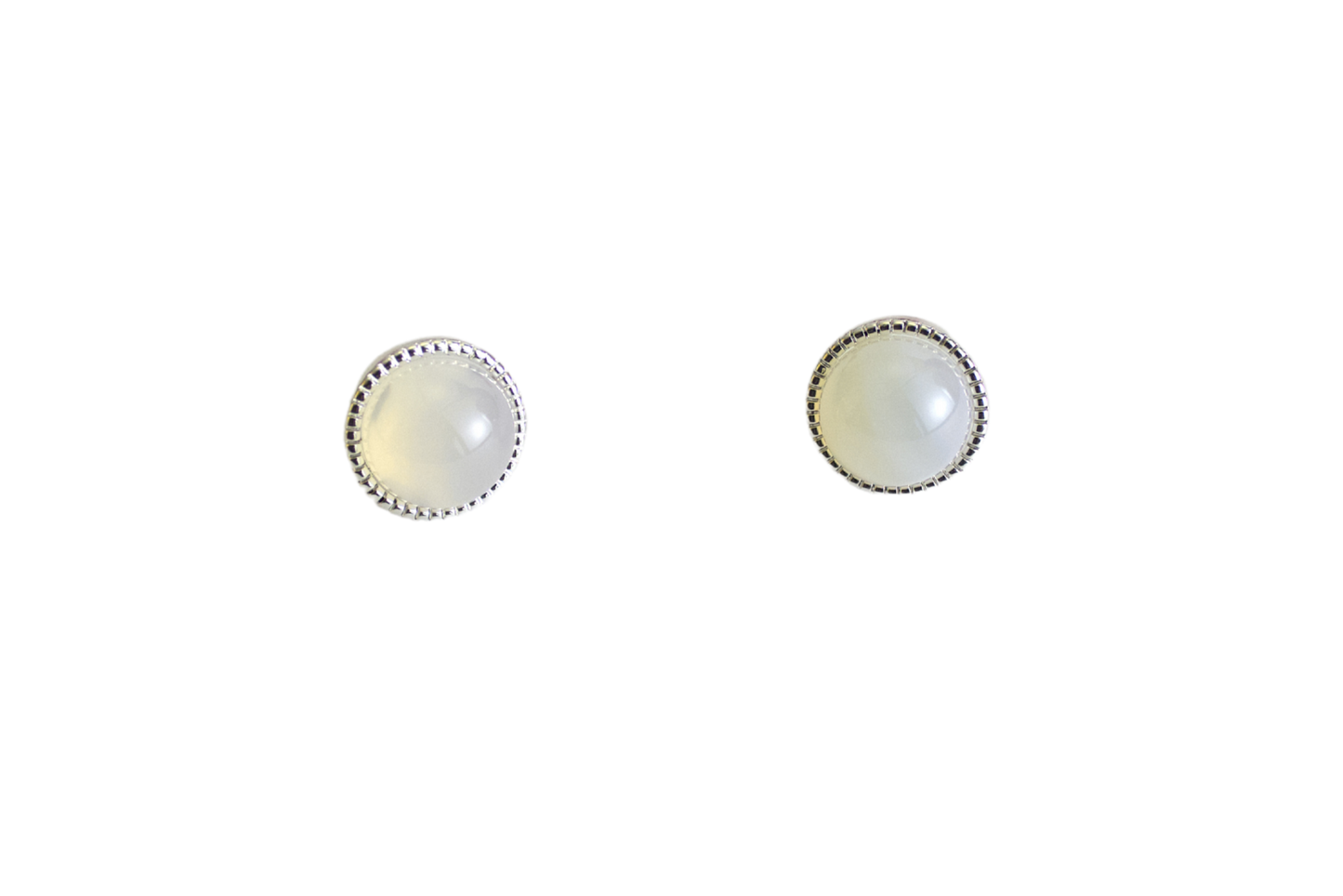 Yue – Agate Stud Earrings
