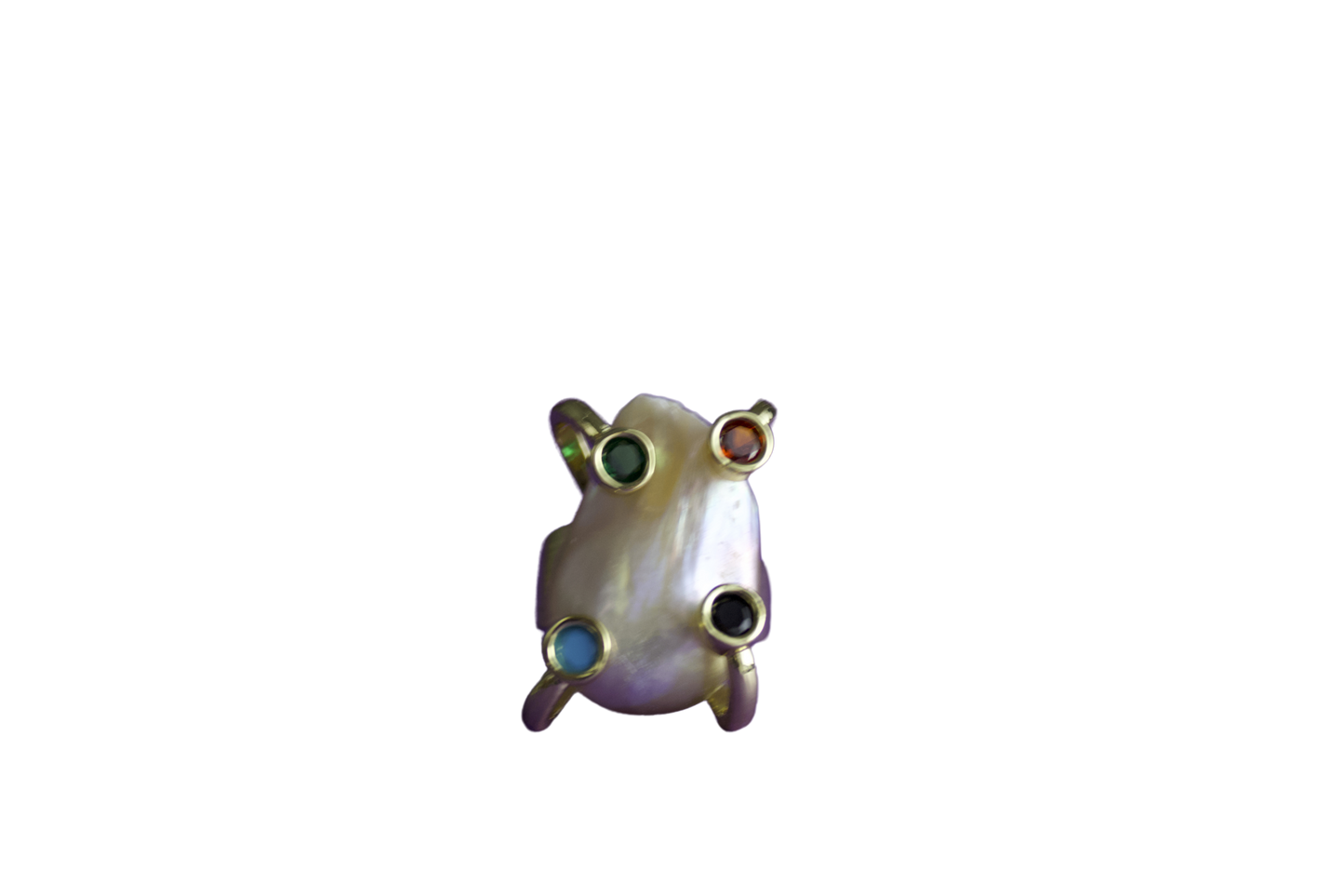 N.N.0 - "Baroque Majesty" Pearl Ring