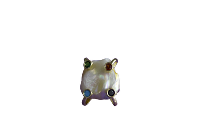 N.N.0 - "Baroque Majesty" Pearl Ring