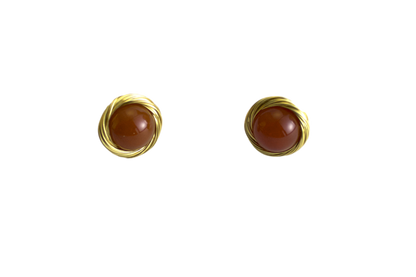 Serenity – Agate Stud Earrings