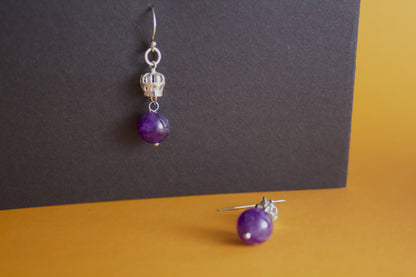 Elegant Amethyst – Amethyst Drop Earrings