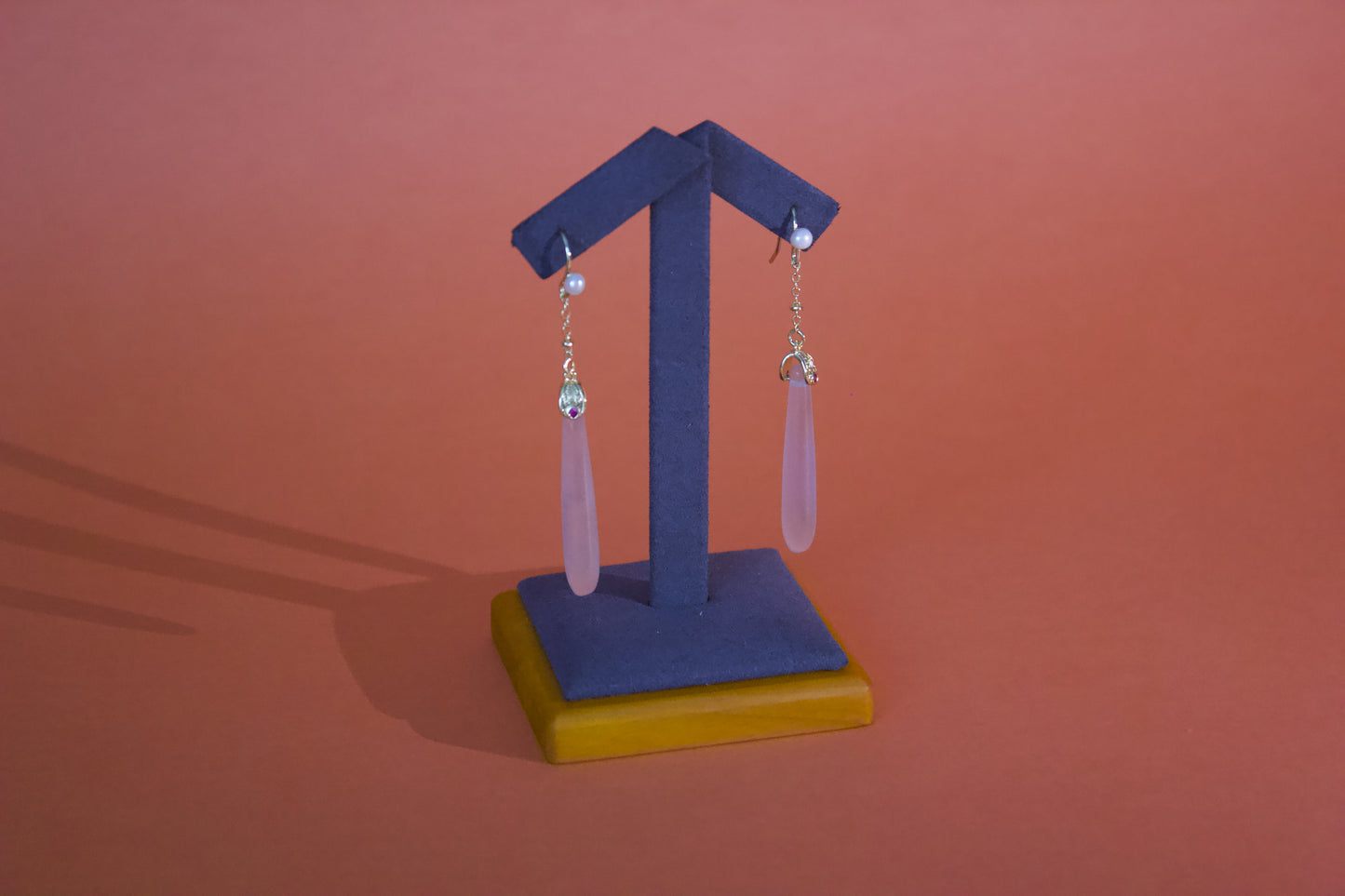 "Wuyu" Agate Drop Earrings