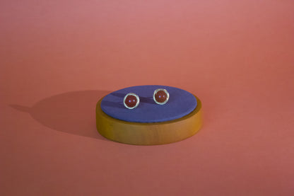 Serenity – Agate Stud Earrings