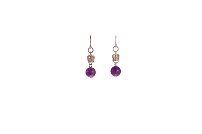 Elegant Amethyst – Amethyst Drop Earrings