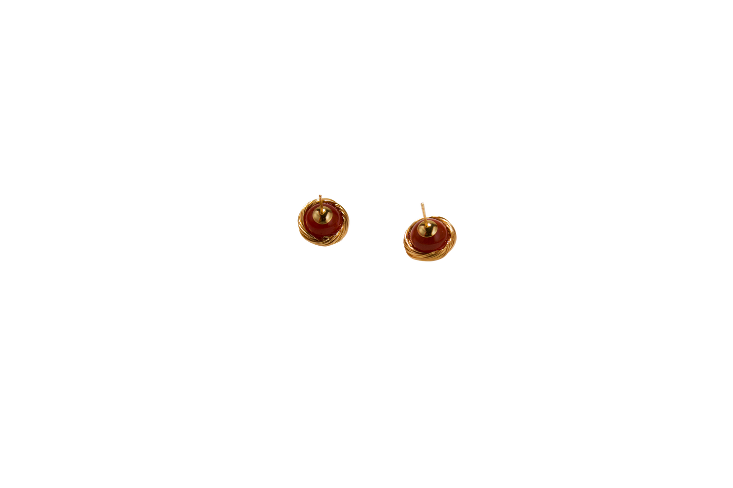 Serenity – Agate Stud Earrings