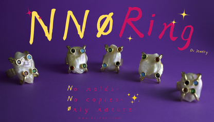 N.N.0 - "Baroque Majesty" Pearl Ring